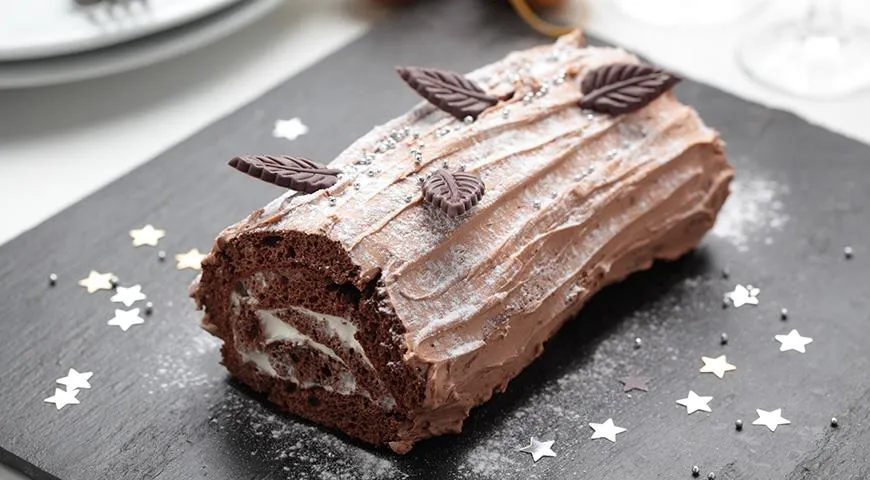 Bûche de Noël, рождественское полено